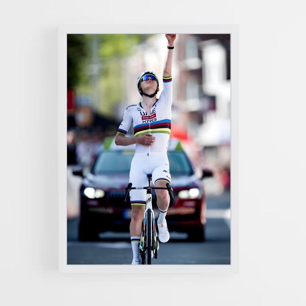Poster Tadej pogacar – affiche Cyclisme (vue 3)